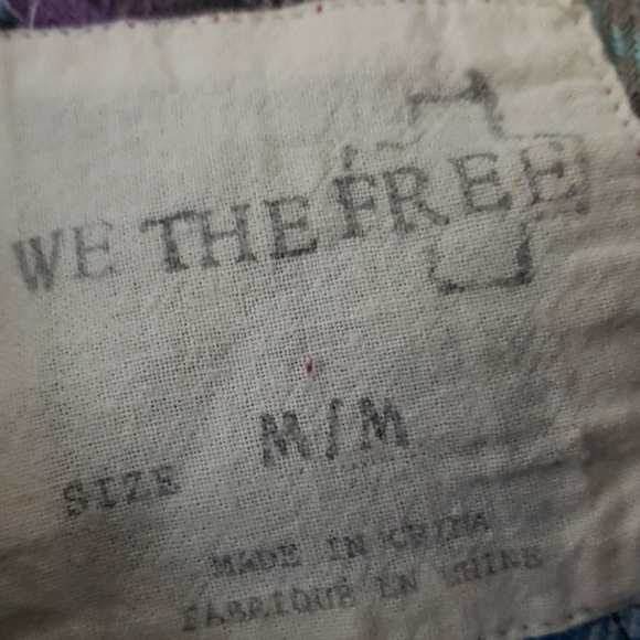 ๐ Rare, vintage Free People Flannel - Picture 3 of 5